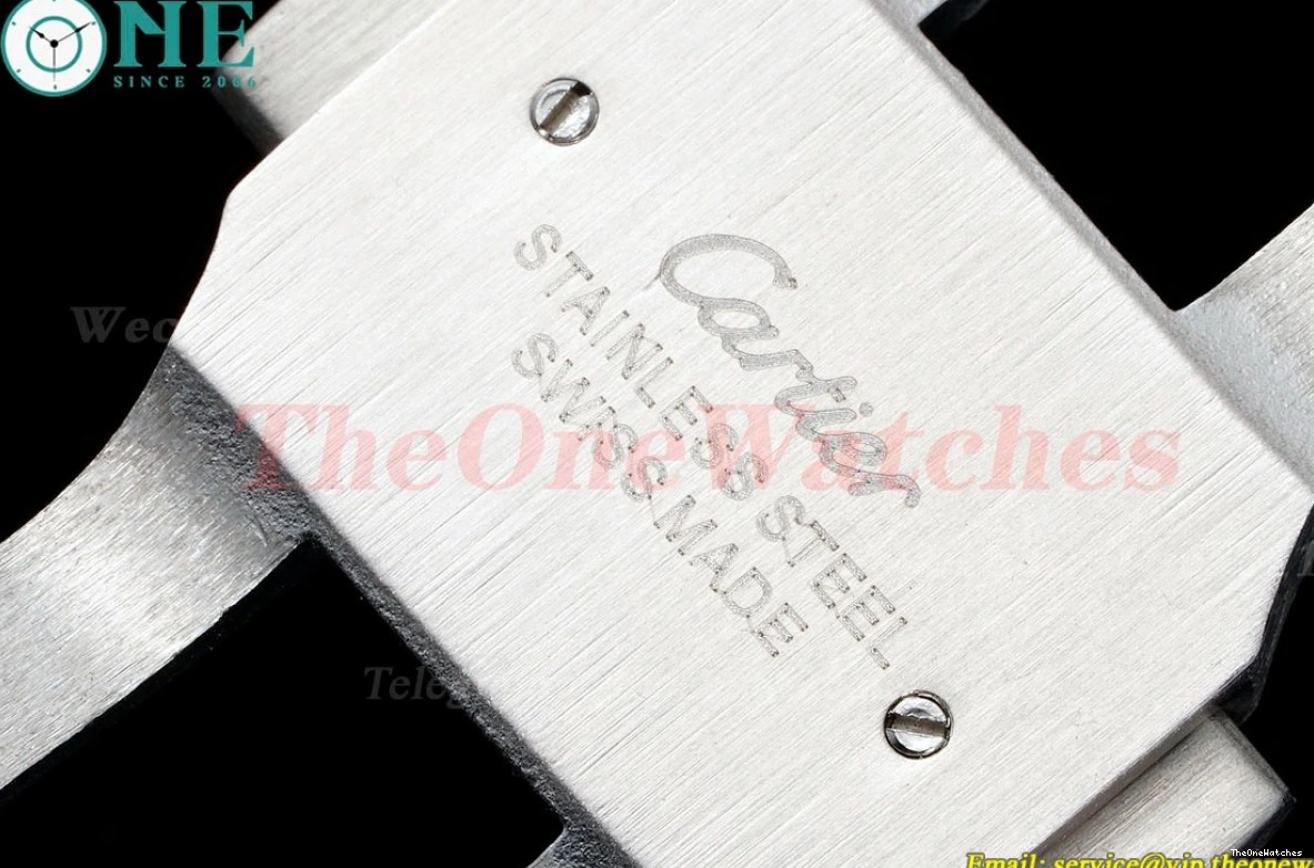 RG 40mm SS Red Santos MY9015 Mens SS Dial XL 100 AMG 0129